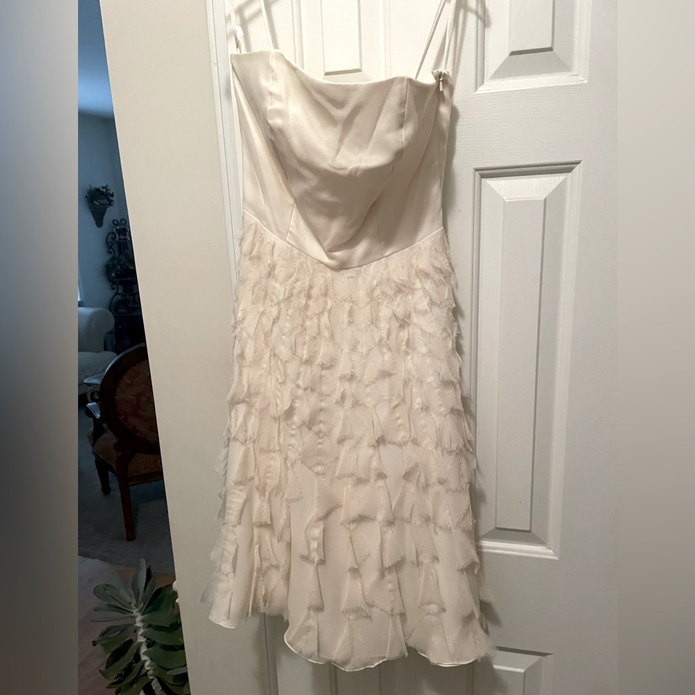 White House Black Market Silk Cocktail Dress
